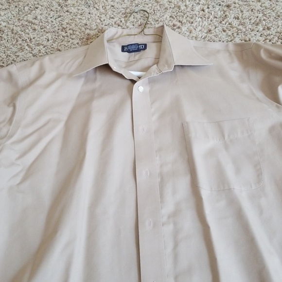 Tan button down shirt - Picture 2 of 3